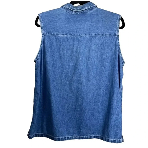 Vintage Lauren Brooke 100% Cotton Top Teddy Bears Floral Embroidered Scene Large - Picture 2 of 7